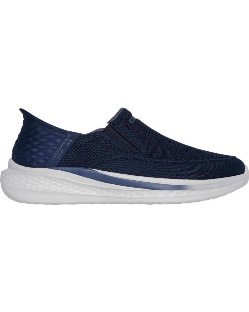 Sportif-De-Hombre-SKECHERS-SLIP-INS-SLADE-DEACO-AZUL