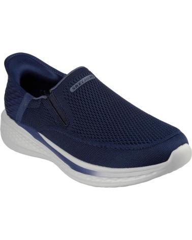 Sportif-De-Hombre-SKECHERS-SLIP-INS-SLADE-DEACO-AZUL