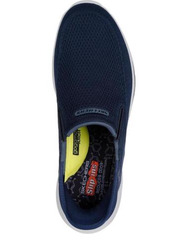 Sportif-De-Hombre-SKECHERS-SLIP-INS-SLADE-DEACO-AZUL