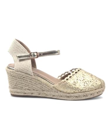 Sandalias de Mujer TIMBOS SANDALIA CUNA ESPARTO MUJER ORO 131292 AMARILLO