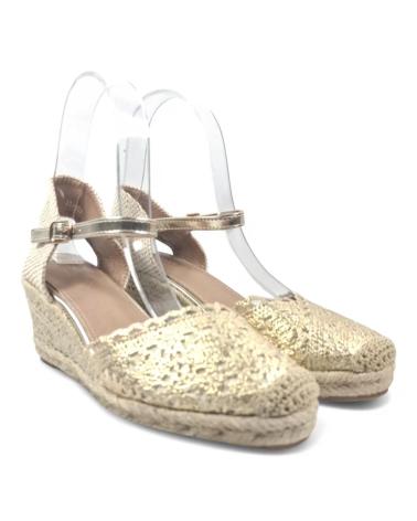 Sandalias de Mujer TIMBOS SANDALIA CUNA ESPARTO MUJER ORO 131292 AMARILLO