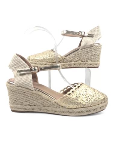 Sandalias de Mujer TIMBOS SANDALIA CUNA ESPARTO MUJER ORO 131292 AMARILLO
