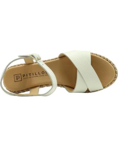 Sandales pour Femme PITILLOS SANDALIA 10568 BLANCO