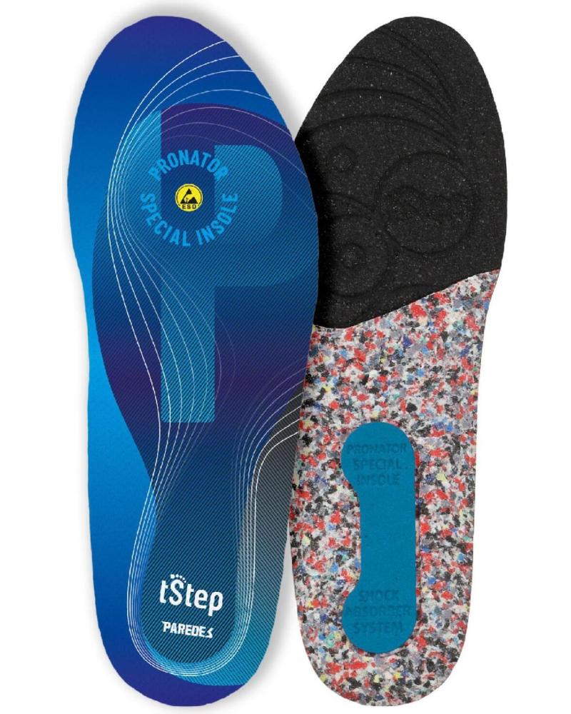 PAREDES PLANTILLAS DE ZAPATOS AZUL AZUL