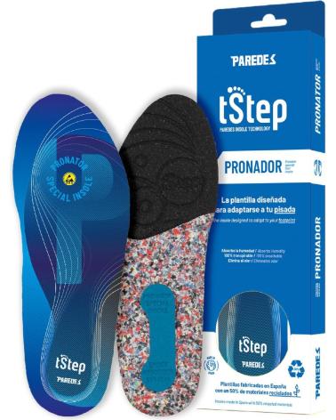 PAREDES PLANTILLAS DE ZAPATOS AZUL AZUL