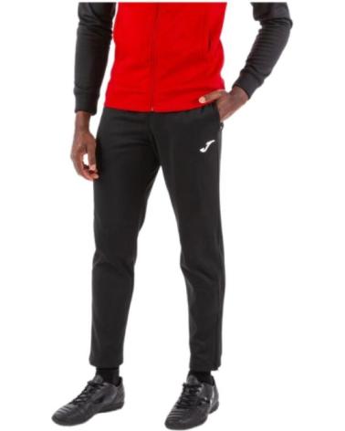 JOMA PANTALONE LUNGO ELBA SLIM FIT 100540 NERO (100) NEGRO