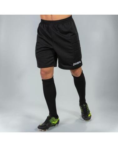 JOMA PANTALON BERMUDA PROTECCION PORTERO 711-101 NEGRO