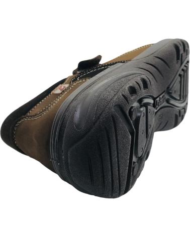 LUISETTI SANDALIA PIEL HOMBRE BRONX 16250ST MARRON