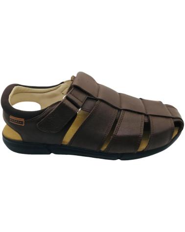 Sandálias-masculinas-BAERCHI-SANDALIA-PIEL-HOMBRE-8402-MARRON