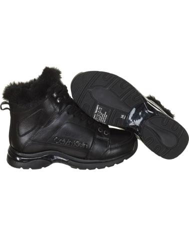 Sapatilhas de Mulher CALVIN KLEIN SNEAKER ABOTINADO CANDAL NEGRO