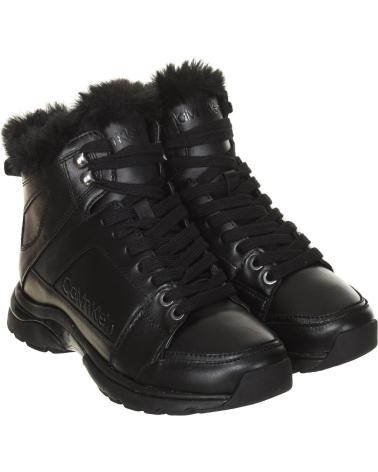 Sapatilhas de Mulher CALVIN KLEIN SNEAKER ABOTINADO CANDAL NEGRO