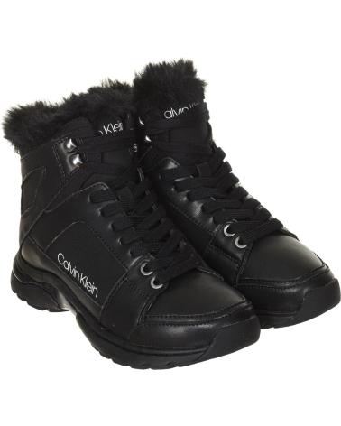 Zapatillas deporte de Mujer CALVIN KLEIN SNEAKER CANDAL ABOTINADA NEGRO