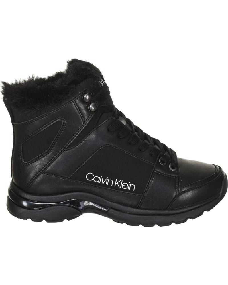 Zapatillas deporte de Mujer CALVIN KLEIN SNEAKER CANDAL ABOTINADA NEGRO