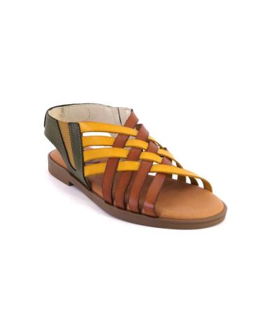 MARCA INEXISTENTE KAMINA T1101 SANDALIAS DE MUJER PIEL CUERO