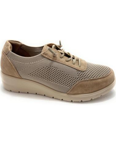 MARCA INEXISTENTE ZAPATILLA CASUAL CONFORT REJILLA CORDON AMARILLO