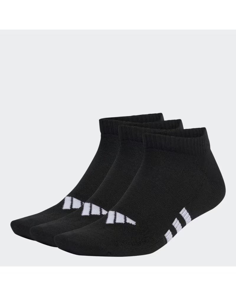 CHAUSSETTES COURTES ADIDAS PRF LIGHT LOW3P NOIRES - LOT DE 3 NEGRO
