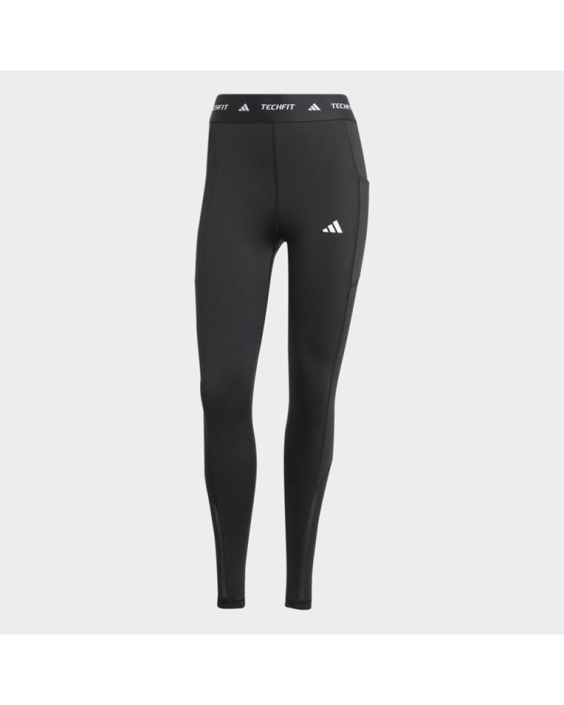ADIDAS WOMEN'S BLACK TF STASH 1-1 L LEGGINGS NEGRO