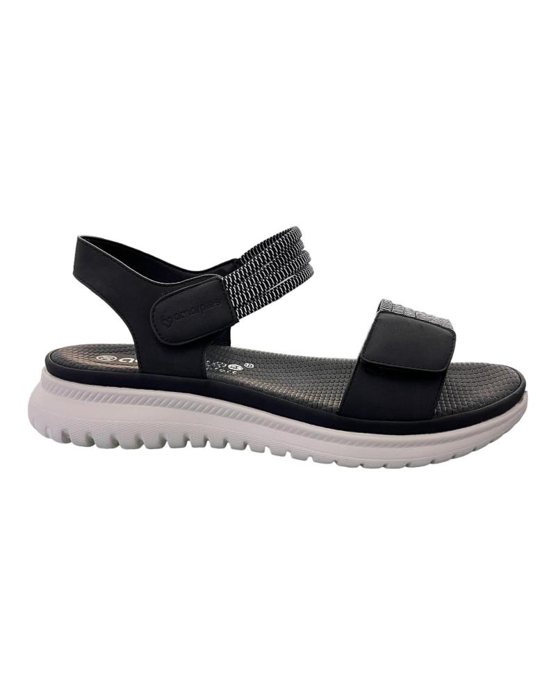 AMARPIES SANDALIAS MUJER ABZ26586 NEGRO VARIOS COLORES
