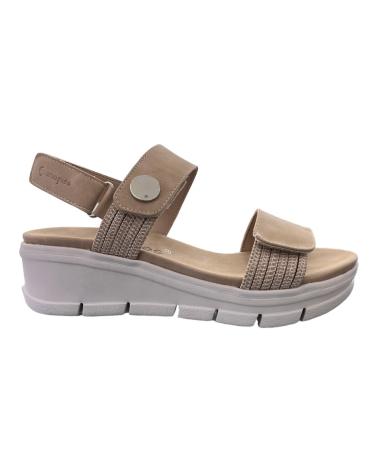 AMARPIES SANDALIAS CUNA VELCRO ABZ23505 BEIGE VARIOS COLORES