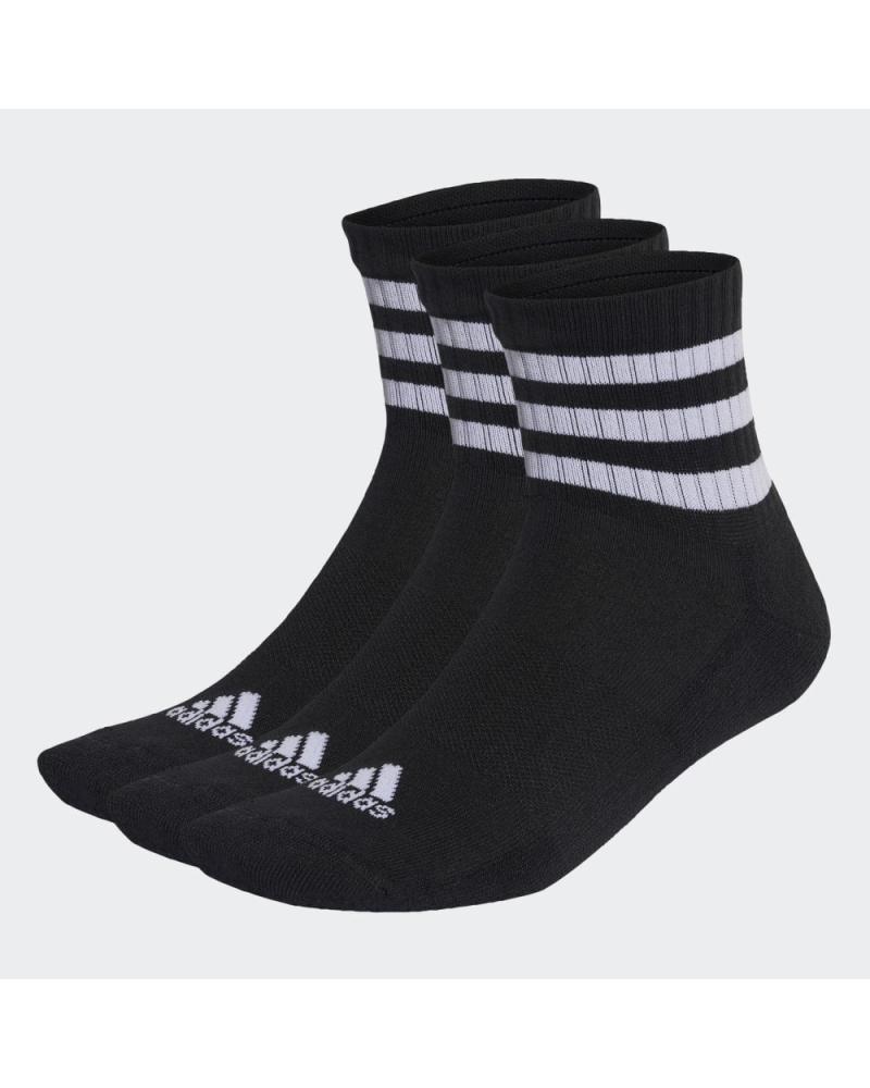 ADIDAS CALCETINES SPORTSWEAR 3 BANDAS PLATA