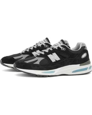 Tênis-casuais-para-homens-NEW-BALANCE-U991BK2-MADE-IN-ENGLAND---41-1-2-BLACK