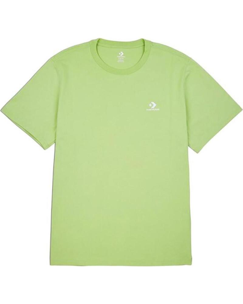 T-SHIRT CONVERSE CLASSIC STAR CHEVRON VERDE 10023876-A23 MARRóN