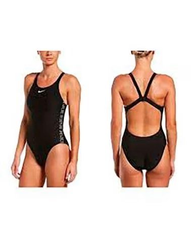 NIKE MAILLOT DE BAIN FASTBACK ONE PIECE, NOIR NEGRO