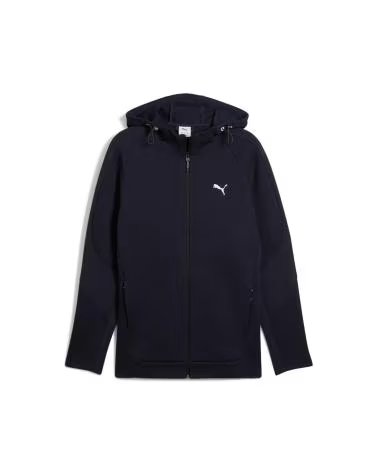 PUMA GIACCA EVOSTRIPE FULL-ZIP HOODIE 684613-16 UNISEX BLU MARINO