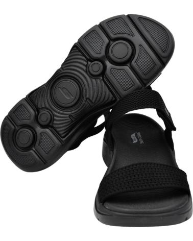 SKECHERS - SANDALIAS ARCH FIT PARA MUJER MODELO 140874 BBK