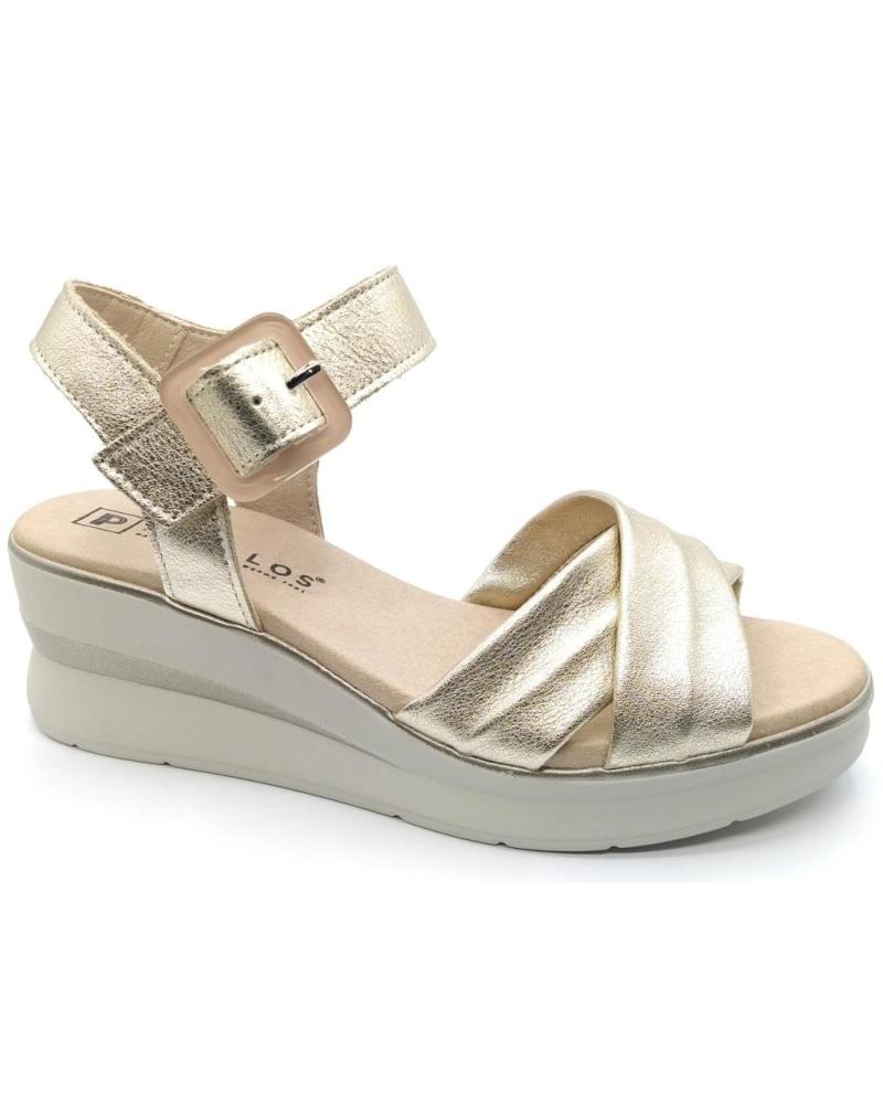 Sandálias de Mulher PITILLOS SANDALIA 10364 ORO GOLD