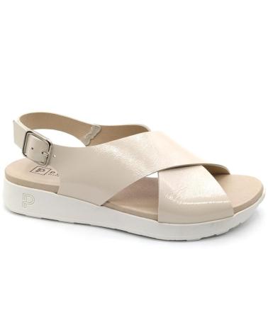 Sandálias de Mulher PITILLOS SANDALIA 10553 CREMA BEIGE