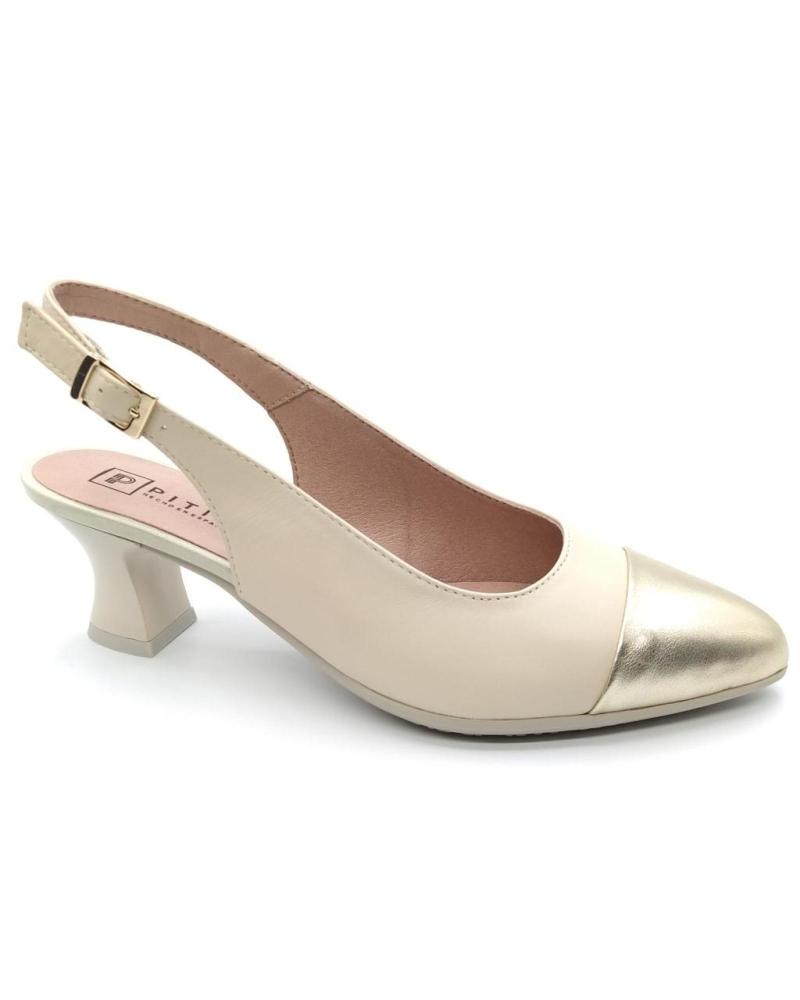 Zapatos de tacón de Mujer PITILLOS ZAPATO DE VESTIR 10515 ORO GOLD