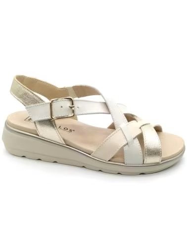 Sandales pour Femme PITILLOS SANDALIA 20111 HIELO - ORO BEIGE