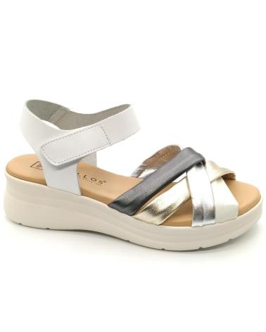 Sandali per Donna PITILLOS SANDALIA 10610 - METAL BLANCO
