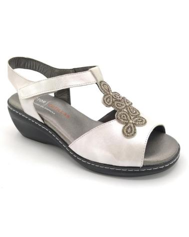 D`CUTILLAS SANDALIA DOCTOR CUTILLAS 32120 BLANCO NACAR METáLICO