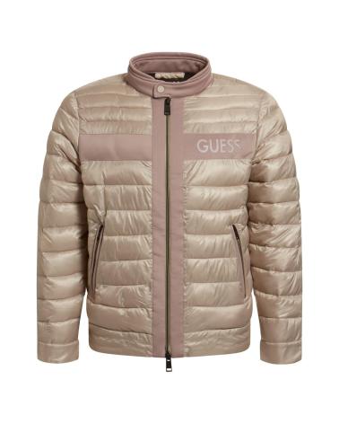 CHAQUETA ACOLCHADA GUESS URBAN BEIGE BEIGE