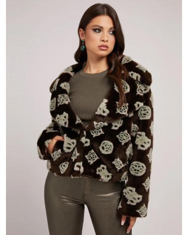 GUESS CHAQUETA PELUCHE SINTETICO JACQUARD VARIOS COLORES