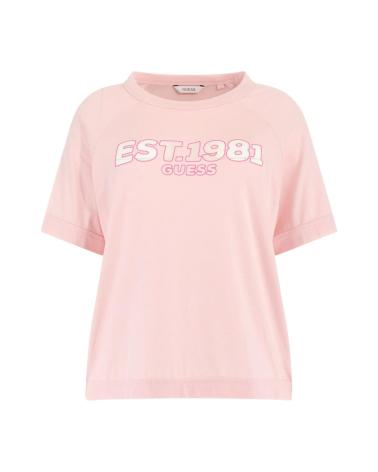 T-SHIRT ROSA 1981 GUESS ROSA