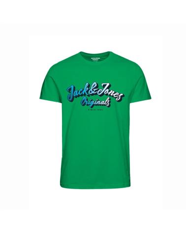 T-SHIRT JACK & JONES JORTONE TEE SS GIROCOLLO VERDE VERDE