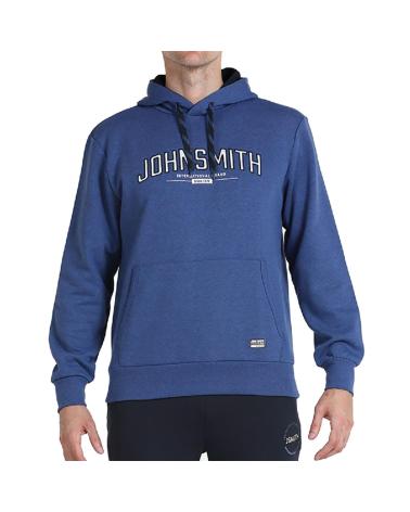 FELPA CON CAPPUCCIO JOHN SMITH EREBO 131 BLU AZUL