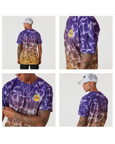 MAGLIETTA NEW ERA NBA LOS ANGELES LAKERS VIOLA VIOLETA