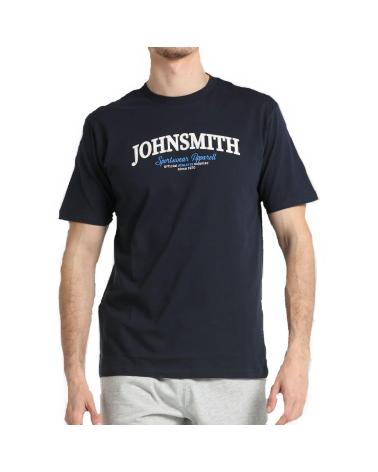 JOHN SMITH CAMISETA MANGA CORTA JAULA AZUL MARINO 4