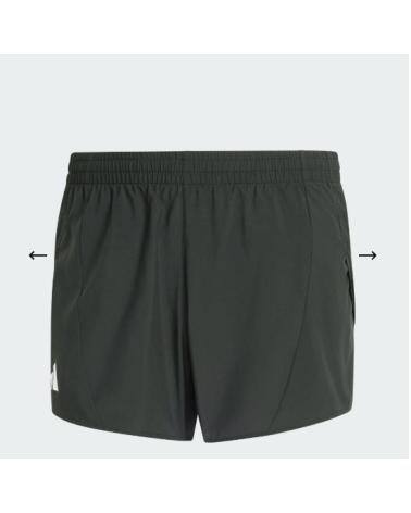 ADIDAS PANTALONES CORTOS RUNNING TÉCNICO NEGRO NEGRO