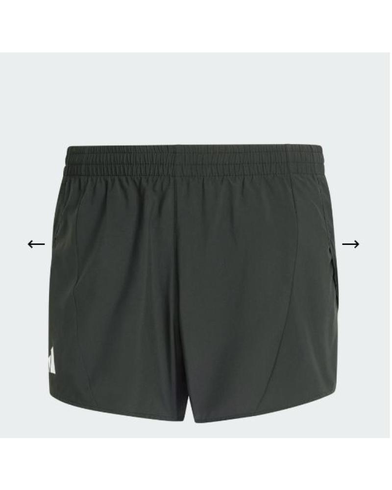 ADIDAS PANTALONES CORTOS RUNNING TÉCNICO NEGRO NEGRO