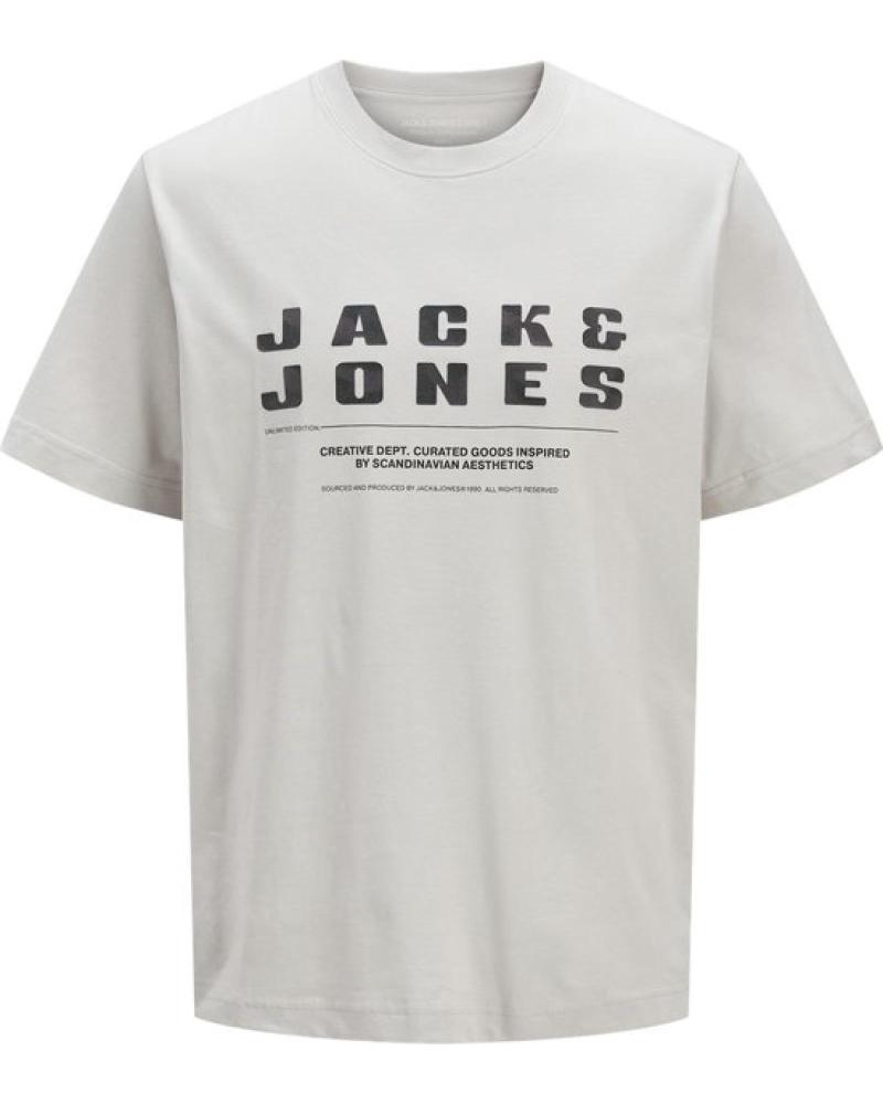 JACK AND JONES CAMISETAS JACK JONES BEIG