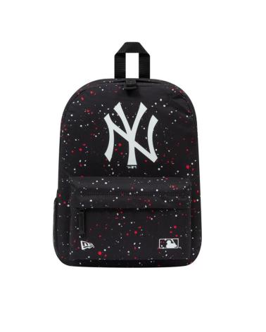 MOCHILA NEW ERA NEW YORK YANKEES PRETA COM LOGO NY NEGRO