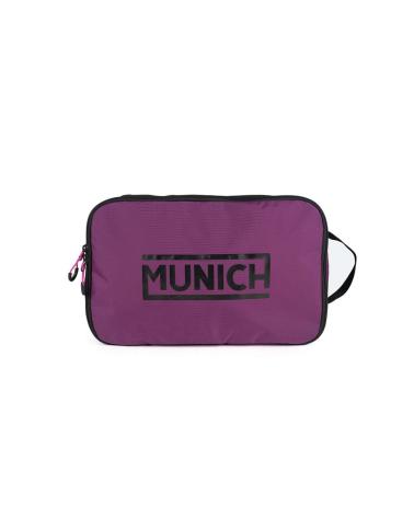 SAC BANANE MUNICH VIOLET AVEC LOGO NOIR VIOLETA