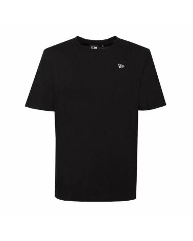NEW ERA CORE LOGO BLACK T-SHIRT BLK-WHI
