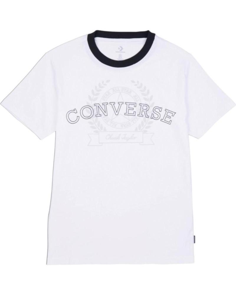 CONVERSE CAMISETA MANGA CORTA RETRO CHUCK UNISEX 10026106- A01