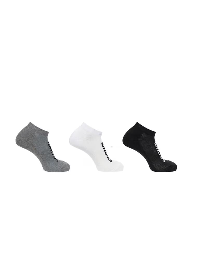 SALOMON SOCKEN EVERYDAY LC2087100 NIEDRIG 3-PACK MEHRFARBIG BLACK